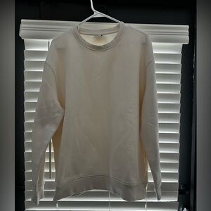 Zara Cream Crewneck Sweater